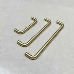 Greb "Galla" - B�rstet Messing - cc 128mm