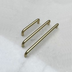 Greb "Galla" - B�rstet Messing - cc 160mm