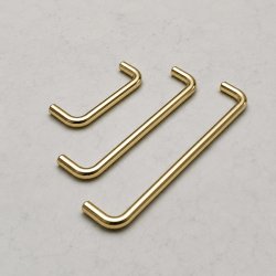 Greb "Galla" - Poleret Messing - cc 96mm