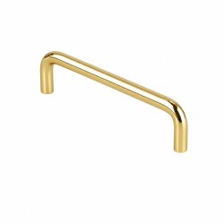 Greb "Galla" - Poleret Messing - cc 128mm