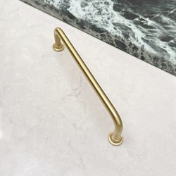 Greb "Diana" - B�rstet Messing med Lak - cc 128mm