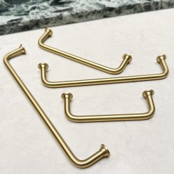 Greb "Diana" - Brstet Messing uden Lak - cc 160mm