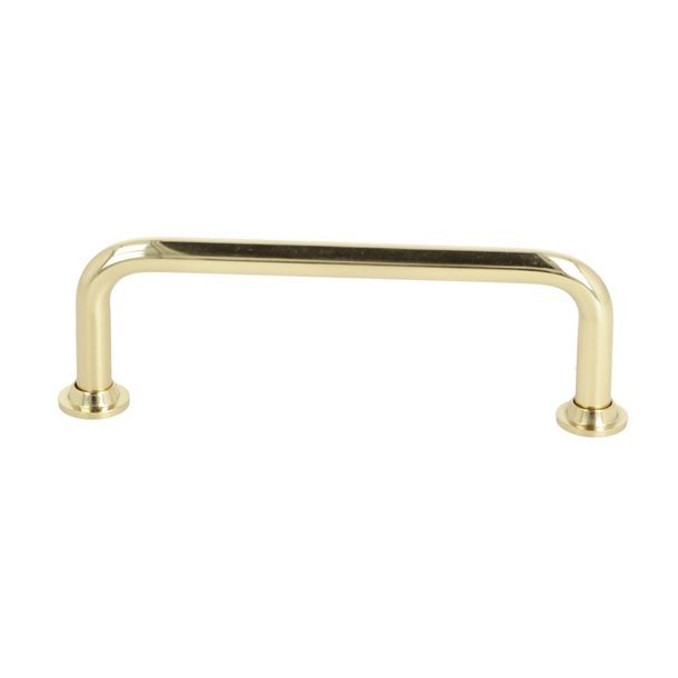 Greb "Diana" - Poleret Messing uden Lak - cc 96mm