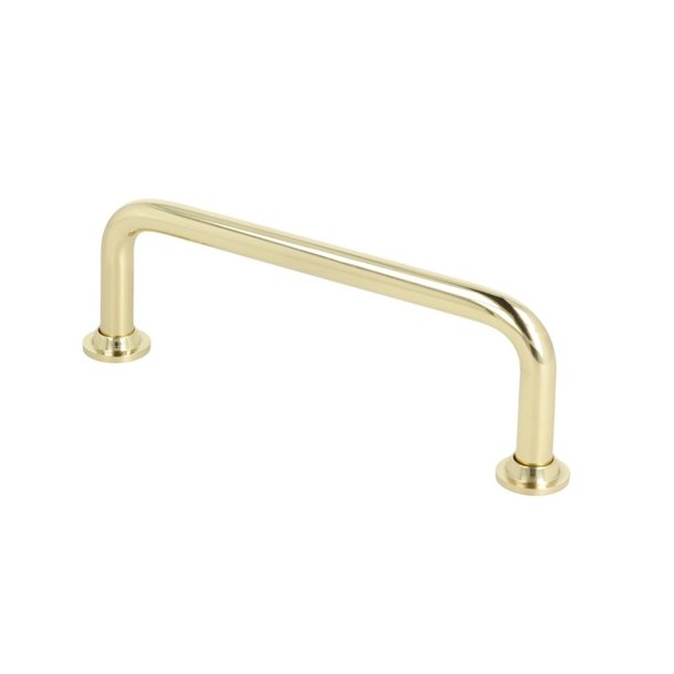 Greb "Diana" - Poleret Messing uden Lak - cc 96mm