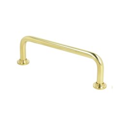 Greb "Diana" - Poleret Messing med Lak - cc 96mm