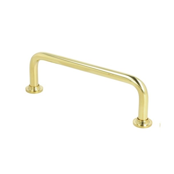 Greb "Diana" - Poleret Messing med Lak - cc 96mm