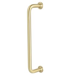 Greb "Diana" - Brstet Messing uden Lak - cc 128mm