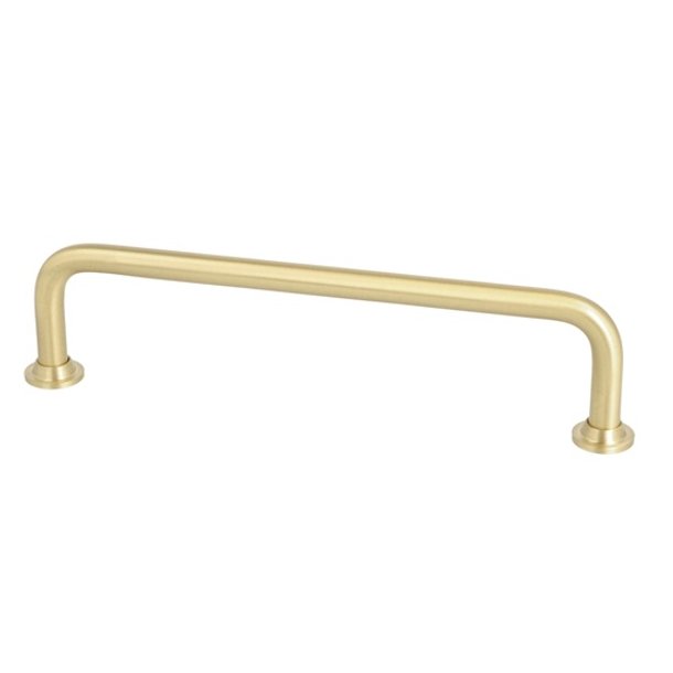 Greb "Diana" (1353) - B�rstet Messing med Lak - cc 128mm