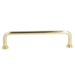 Greb "Diana" - Poleret Messing uden Lak - cc 128mm