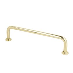 Greb "Diana" - Poleret Messing uden Lak - cc 128mm