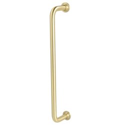 Greb "Diana" - Brstet Messing uden Lak - cc 224mm