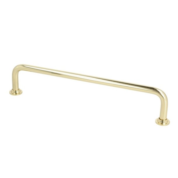 Greb "Diana" (1353) - Poleret Messing med Lak - cc 224mm