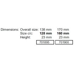 Greb "Faustus" - Brstet Stl - cc 128mm