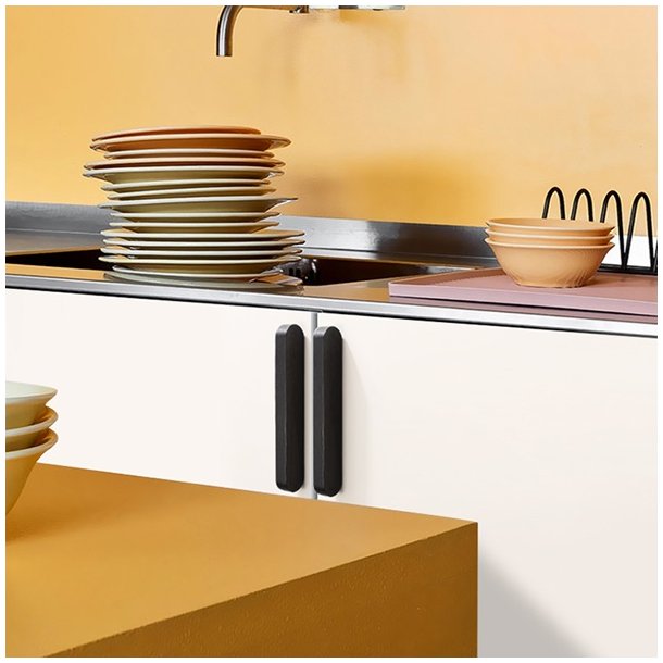 Trgreb "Tern" - Sortbejdset Eg - cc 128mm