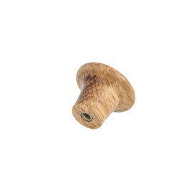 Mbelknop/knage "Robin" - Lakeret Eg - 28mm
