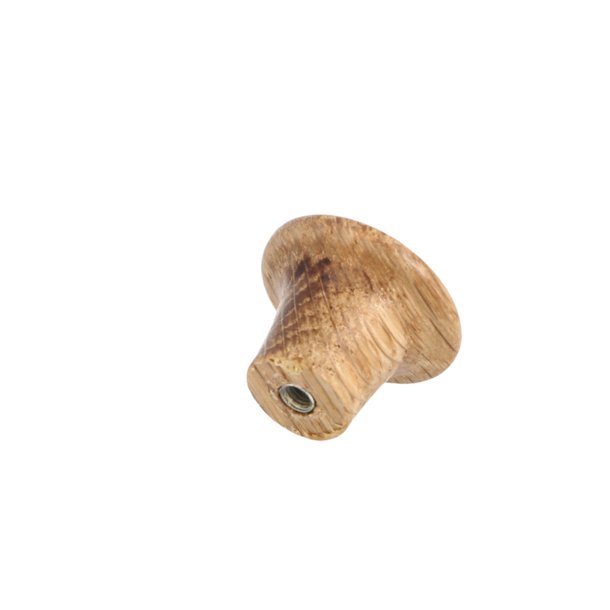 Mbelknop/knage "Robin" - Lakeret Eg - 28mm