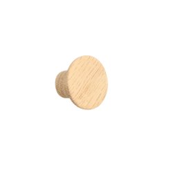 Mbelknop/knage "Robin" - Ubehandlet Eg - 28mm