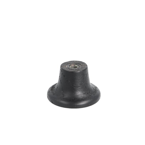 Mbelknop/knage "Robin" - Sortbejdset Eg - 28mm