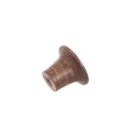 Mbelknop/knage "Robin" - Lakeret Valnd - 28mm