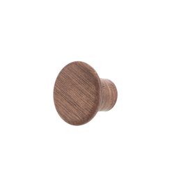 Mbelknop/knage "Robin" - Lakeret Valnd - 28mm