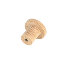 Mbelknop/knage "Kite" - Ubehandlet Eg - 33mm
