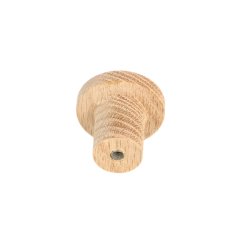 Mbelknop/knage "Kite" - Ubehandlet Eg - 33mm