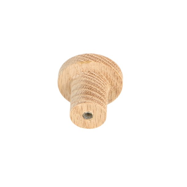 Mbelknop/knage "Kite" - Ubehandlet Eg - 33mm