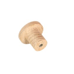 Mbelknop/knage "Kite" - Ubehandlet Eg - 33mm