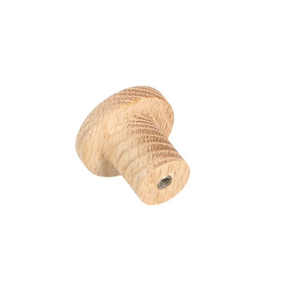 Mbelknop/knage "Kite" - Ubehandlet Eg - 33mm