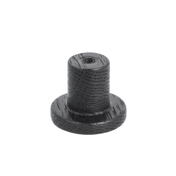 Mbelknop/knage "Kite" - Sortbejdset Eg - 33mm