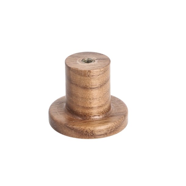 Mbelknop/knage "Kite" - Lakeret Valnd - 33mm