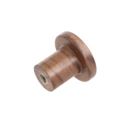 Mbelknop/knage "Kite" - Lakeret Valnd - 33mm