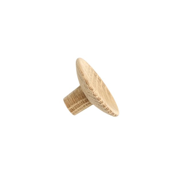 M�belknop "Sparrow" - Ubehandlet Eg - �39mm