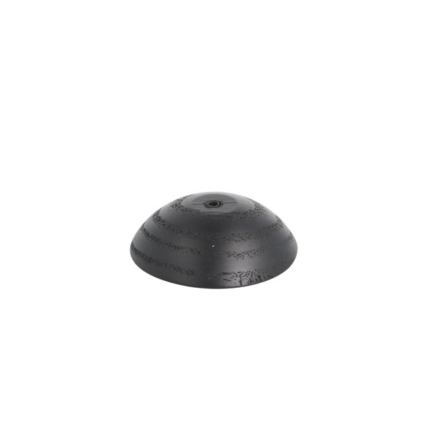 Mbelknop "Quail" - Sortbejdset Eg - 64mm