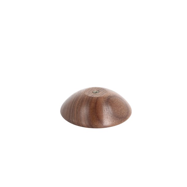 Mbelknop "Quail" - Lakeret Valnd - 64mm