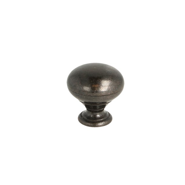 M�belknop "Lyra" �25mm- Bronzeret