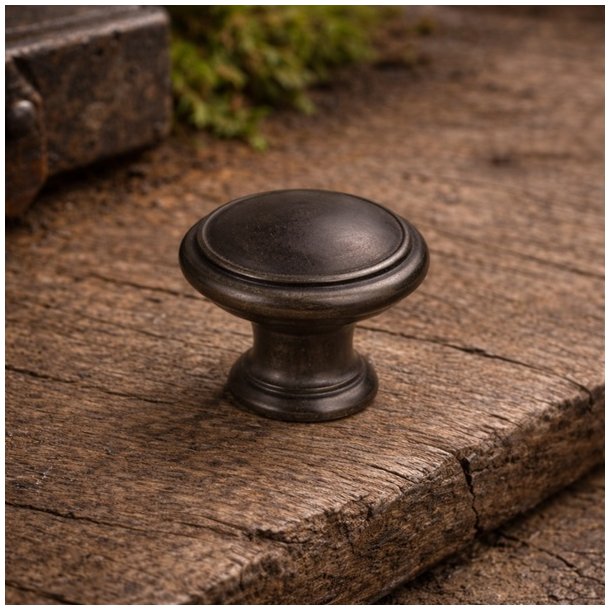 M�belknop "Roma" �28mm- Bronzeret