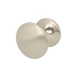 Mbelknop "Pax" 24mm - Rustfri Stl Look