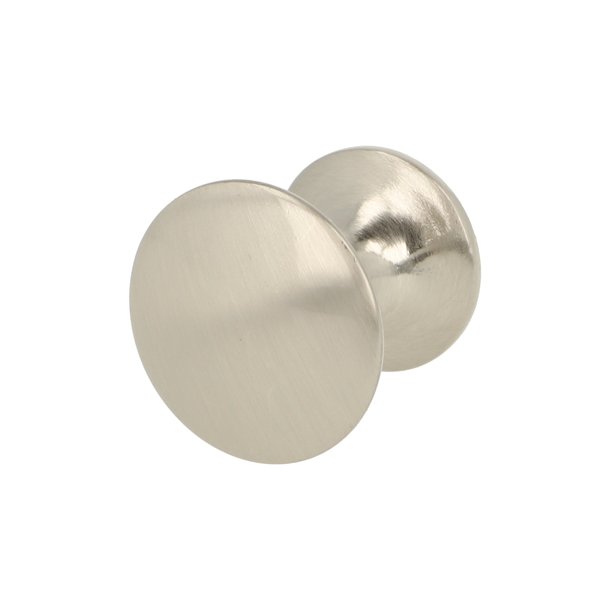 Mbelknop "Pax" 24mm - Rustfri Stl Look