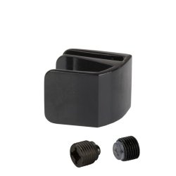 Greb "Sigyn" til 4-6mm Glas - uden Hulboring - Sort