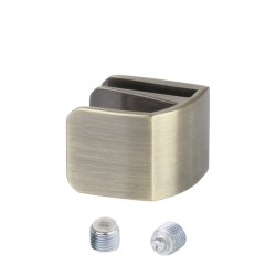 Greb "Sigyn" til 4-6mm Glas - uden Hulboring - Forkromet