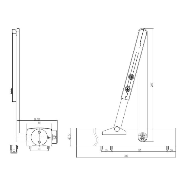 Drlukker 20-120 Kg - uden Lukkeforsinkelse - Slv