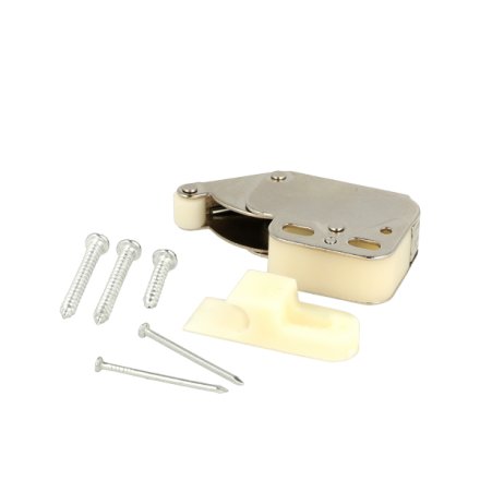Trykl�s Mini Latch - Forniklet - 48,5x28x25mm