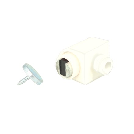Magnetl�s Hvid - med 4Kg Holdekraft