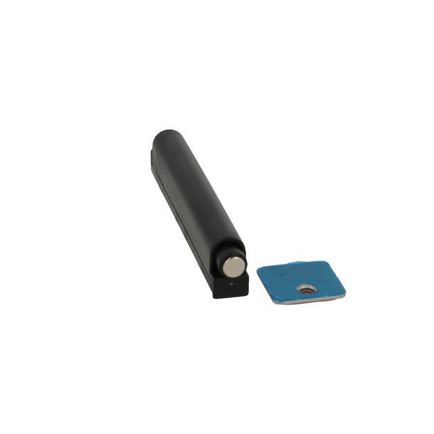 Tryk-bnebeslag med Magnet - Sort