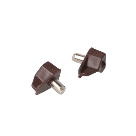 Hyldeb�rer - Brun Plast - �5mm Metal Pind