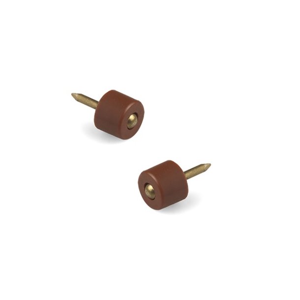 Hyldebrer 11mm - Brun Plast - med Sm