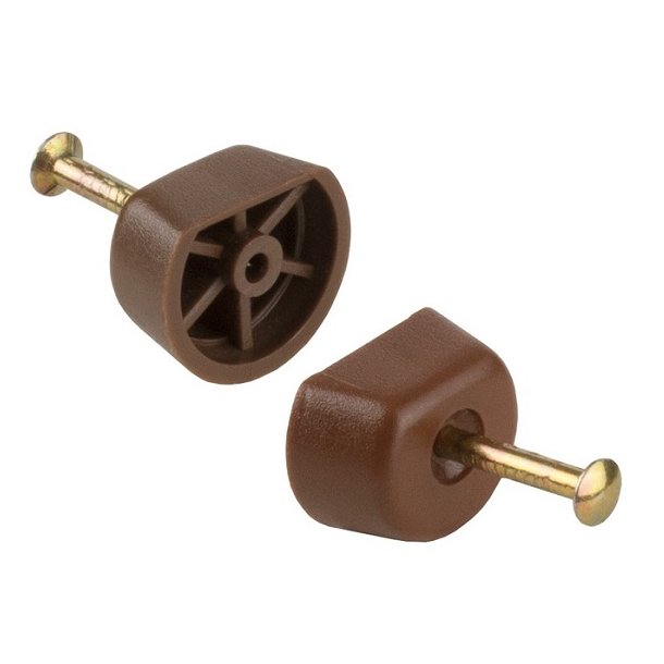 Hyldebrer 15mm - Brun Plast - med Sm