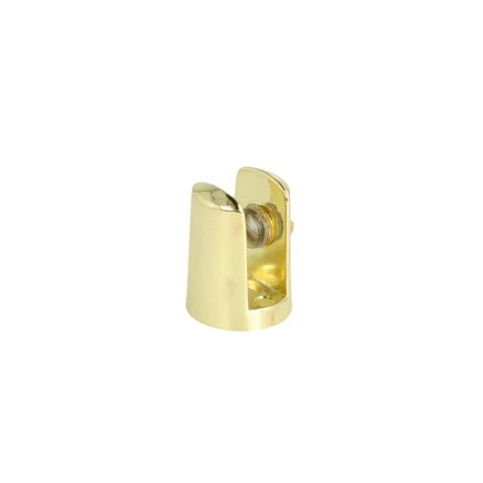 Glashyldeholder 4-6mm Glastykkelse - Messing Finish