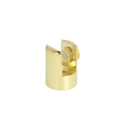 Glashyldeholder 6-10mm Glastykkelse - Messing Finish